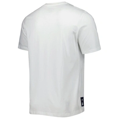 Shop Adidas Originals Adidas White Italy National Team Dna T-shirt