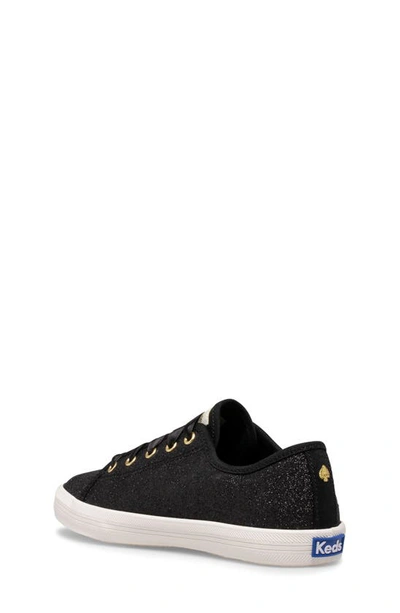 Shop Kedsr X Kate Spade New York Kickstart Glitter Sneaker In Black