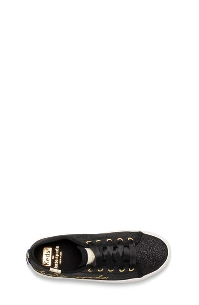 Shop Kedsr X Kate Spade New York Kickstart Glitter Sneaker In Black