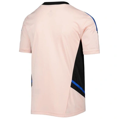 Shop Adidas Originals Youth Adidas Pink Manchester United 2022/23 Training Jersey