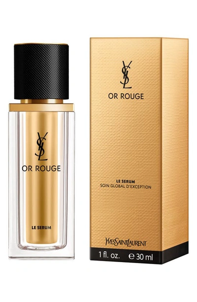 Shop Saint Laurent Or Rouge Le Serum, 1 oz