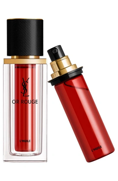 Shop Saint Laurent Or Rouge L'huille Refill, 1 oz