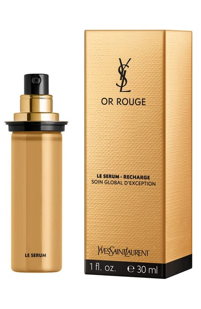 Shop Saint Laurent Or Rouge Le Serum Refill, 1 oz