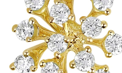 Shop Hueb Luminus Small Diamond Pendant Necklace In Yellow Gold