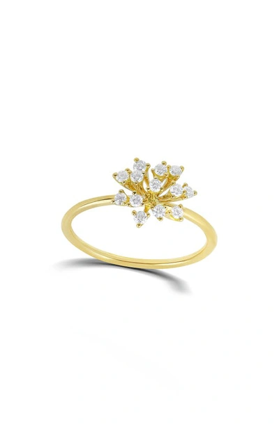 Shop Hueb Luminus Diamond Ring In Yellow Gold