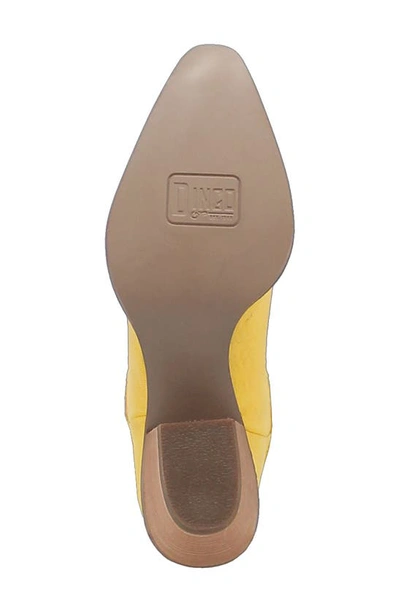 Dingo Y'all Need Dolly Western Boot In Yellow