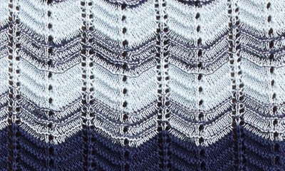 Shop Ramy Brook Bonnie Sweater Vest In Navy Combo High Twist Cotton