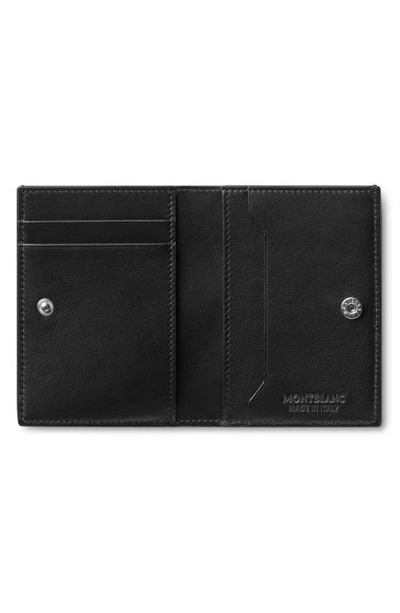 Shop Montblanc Meisterstück 4810 Mini Wallet In Black