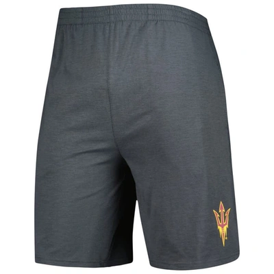 Shop Concepts Sport Charcoal/white Arizona State Sun Devils Downfield T-shirt & Shorts Set