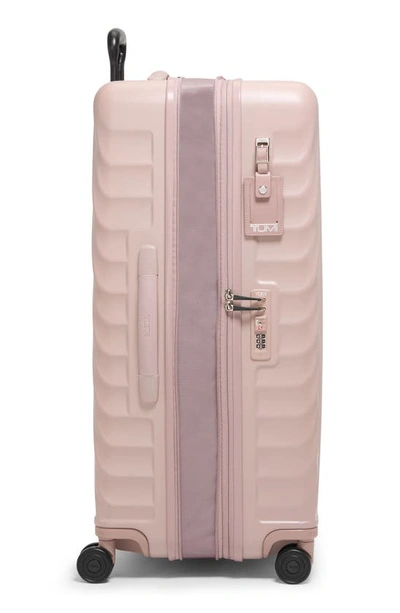 Tumi 19 Degree Extended Trip Expandable 4 Wheeled Packing Case In Mauve Texture
