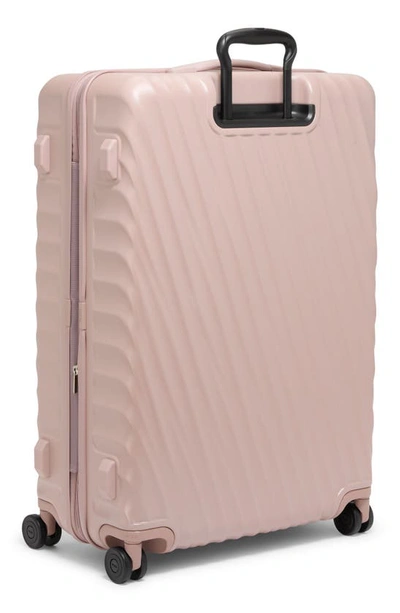 Tumi 19 Degree Extended Trip Expandable 4 Wheeled Packing Case In Mauve Texture