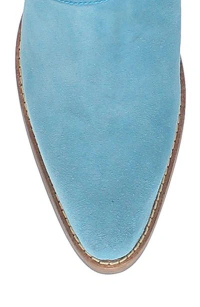 Dingo Bandida Side Zip Western Boot In Blue