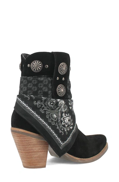 Dingo Bandida Side Zip Western Boot In Black