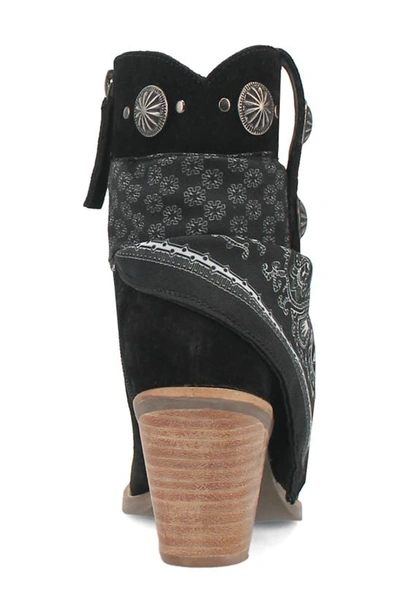 Dingo Bandida Side Zip Western Boot In Black