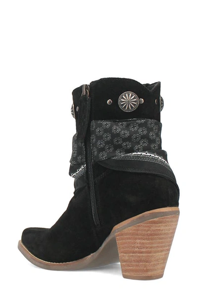 Dingo Bandida Side Zip Western Boot In Black