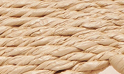 Dolce Vita Selda Raffia Slide Sandal In Lt Natural Raffia