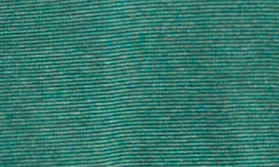 Vineyard Vines Saltwater Stripe Quarter Zip Sweatshirt In Charleston Green