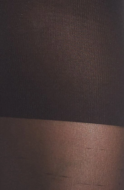 Shop Wolford Tummy 66 Control Top Tights In Black