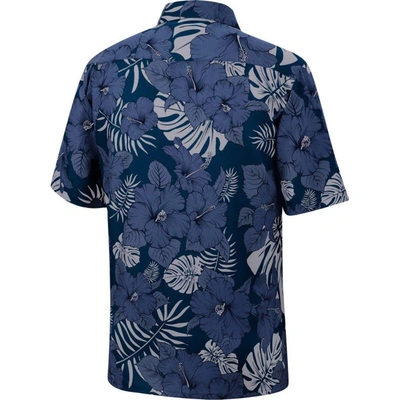 Shop Colosseum Navy Ole Miss Rebels The Dude Camp Button-up Shirt