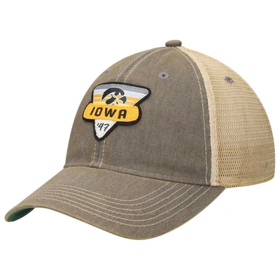 Shop Legacy Athletic Gray Iowa Hawkeyes Legacy Point Old Favorite Trucker Snapback Hat