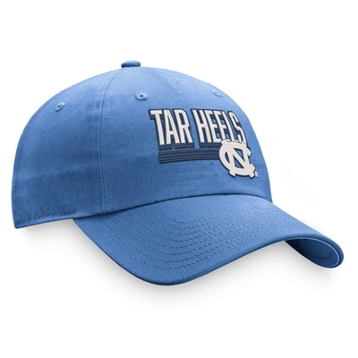 Shop Top Of The World Carolina Blue North Carolina Tar Heels Slice Adjustable Hat In Light Blue