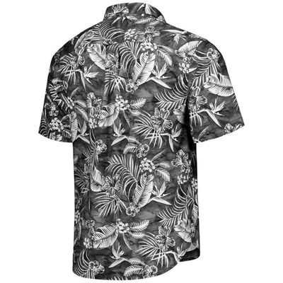 Shop Tommy Bahama Black Washington Commanders Aqua Lush Full-button Shirt