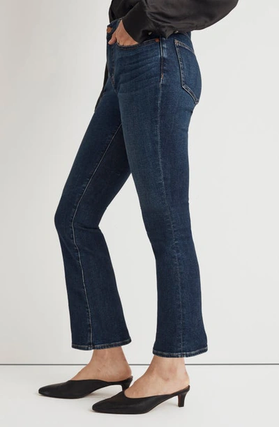 Shop Madewell Kickout Crop Jeans In Colleton Wash