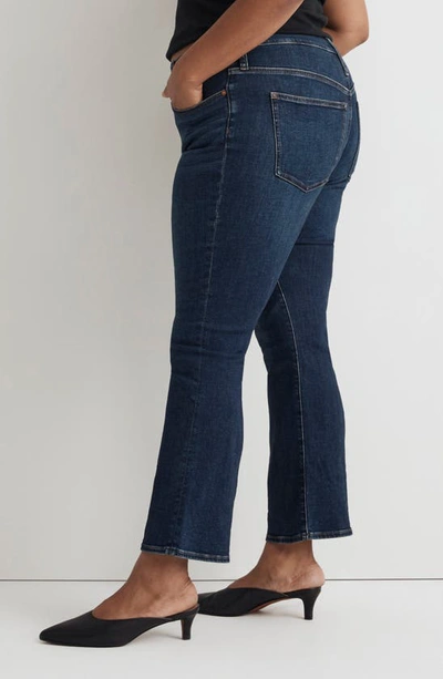 Shop Madewell Kickout Crop Jeans In Colleton Wash