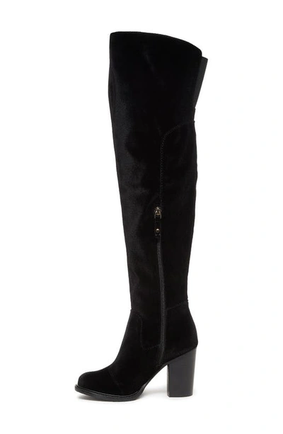 Shop Kelsi Dagger Brooklyn Logan Over The Knee Boot In Black