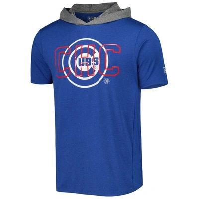 Shop New Era Royal Chicago Cubs Team Hoodie T-shirt