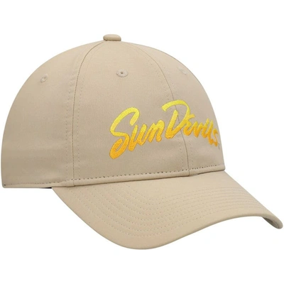 Shop Adidas Originals Adidas Khaki Arizona State Sun Devils Rising Devils Slouch Adjustable Hat