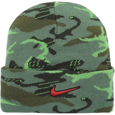 Shop Nike Camo Usc Trojans Veterans Day Cuffed Knit Hat