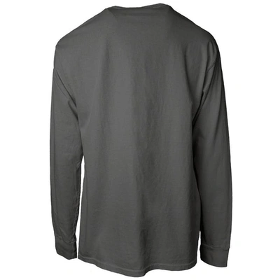 Shop Blue 84 Gray Georgia Bulldogs Four-time College Football National Champions Overdye Long Sleeve T-sh In Charcoal