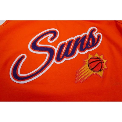 Pro Standard Orange Phoenix Suns Script Tank Top In Orange