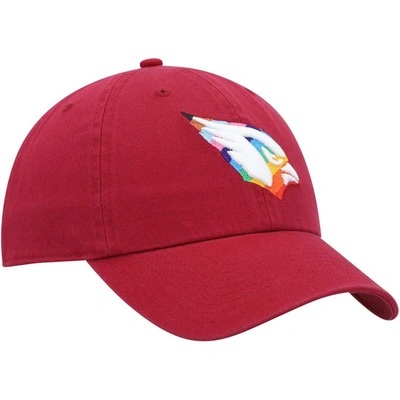 Shop 47 ' Cardinal Arizona Cardinals Pride Clean Up Adjustable Hat