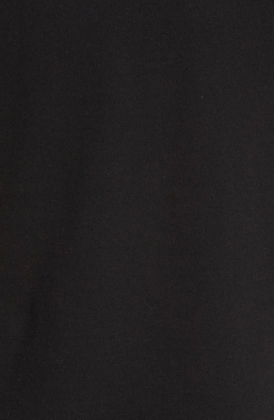 Comme Des Garçons Black Crewneck Heart Logo T-shirt In Black 1