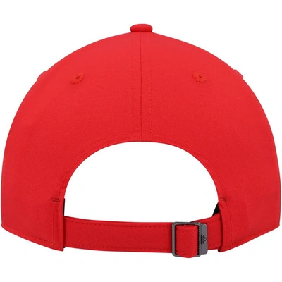 Shop Adidas Originals Adidas Red Washington Capitals Team Circle Slouch Adjustable Hat