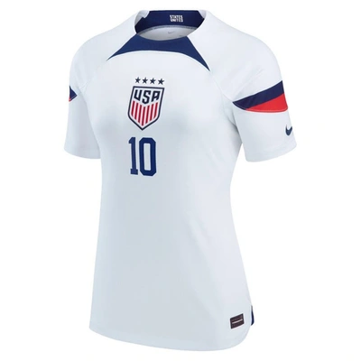 Shop Nike Lindsey Horan White Uswnt 2022/23 Home Breathe Stadium Replica Player Jersey