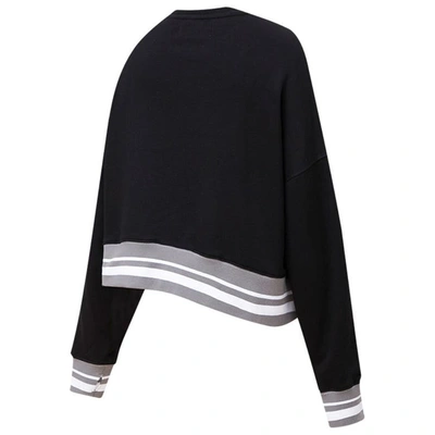 Shop Pro Standard Black Brooklyn Nets Mash Up Pullover Sweatshirt