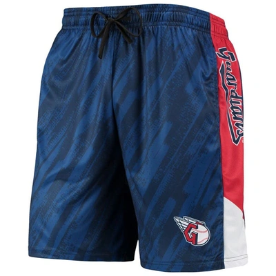 Shop Foco Navy Cleveland Guardians Static Shorts