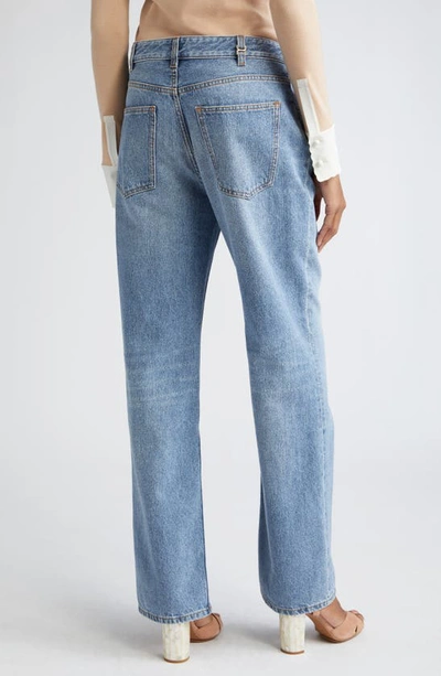 Shop Chloé High Waist Flare Leg Jeans In Foggy Blue