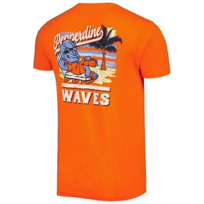 Shop Image One Orange Pepperdine Waves Hyperlocal Beach Premium T-shirt