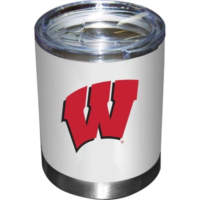 Shop The Memory Company Wisconsin Badgers 12oz. Team Lowball Tumbler In White