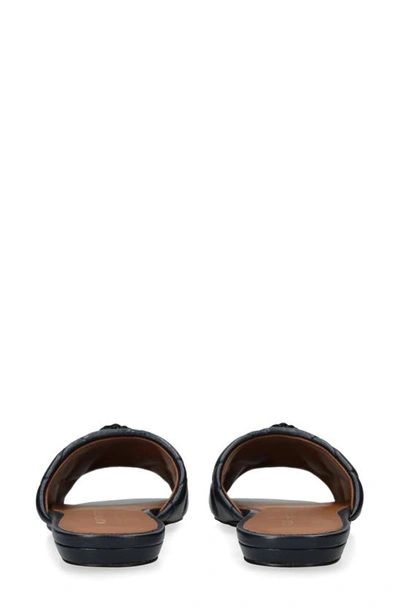 Kurt Geiger London Kensington Jelly Slide Sandal In Black