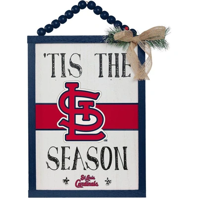 Shop Foco St. Louis Cardinals 'tis The Season Sign In Red