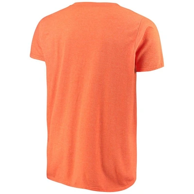 Shop Retro Brand Original  Orange Oklahoma State Cowboys Big & Tall Mock Twist T-shirt