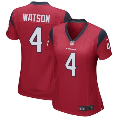 Shop Nike Deshaun Watson Red Houston Texans Team Color Game Jersey