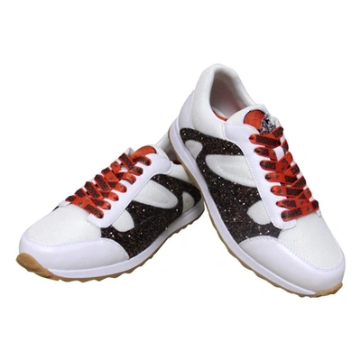 Shop Cuce Brown Cleveland Browns Glitter Sneakers