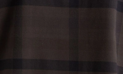Shop Rick Owens Magnum Tommy Oversize Plaid Wool Button-up Shirt In Dark Dust Plaid