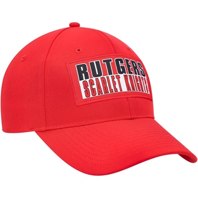 Shop Colosseum Scarlet Rutgers Scarlet Knights Positraction Snapback Hat